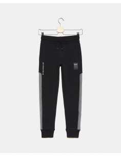 pantaloni con banda laterale