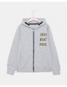felpa grigio mélange