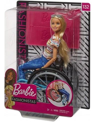 barbie sedie a rotelle