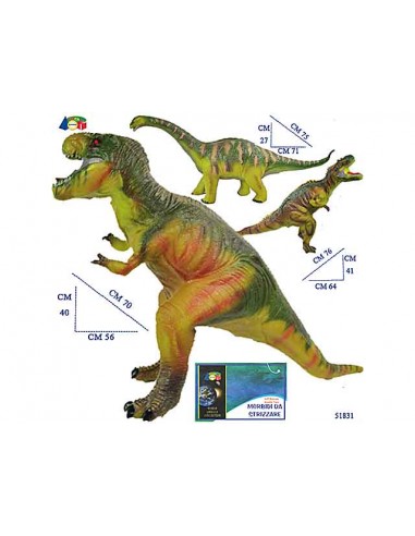 dinosauro di gomma