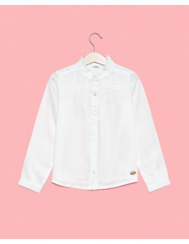 camicetta con pieghe