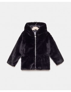 ecopellicia con cappuccio