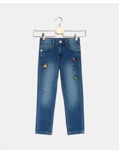jeans con cuoricini