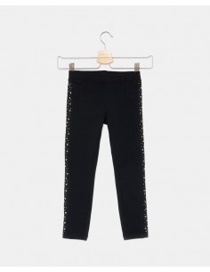 leggings con strass