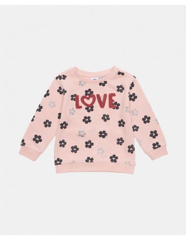 felpa con fiorellini