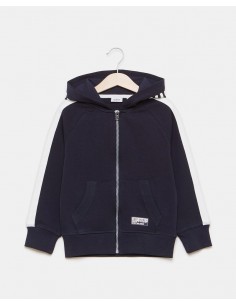 felpa con bande laterali