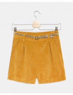 shorts velluto