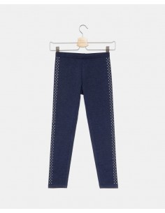 leggins con borchie