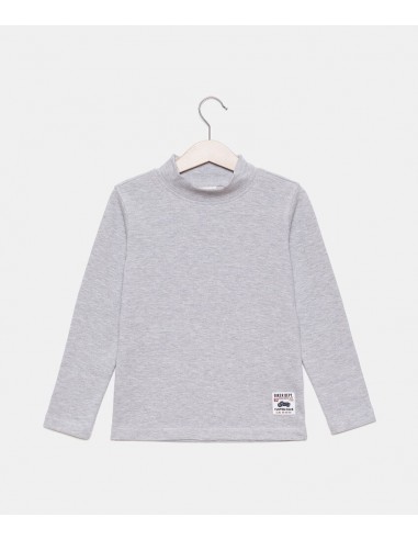 maglia di caldo cotone a mezzo collo