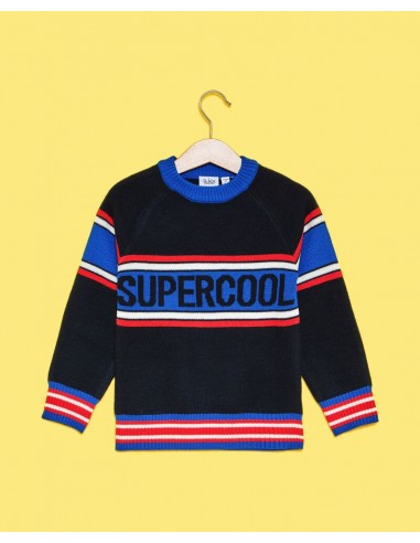 maglione con motivo supercool