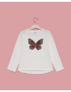 maglia con farfalla