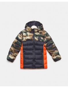 piumino con fantasia