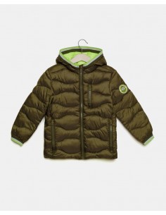 piumino con cappuccio