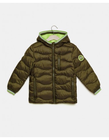 piumino con cappuccio