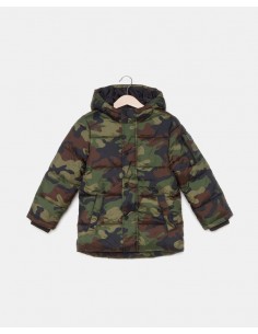 piumino militare bambino
