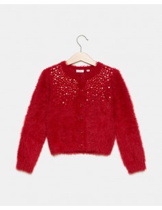 maglione con strass