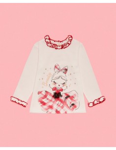 maglia con contrasto