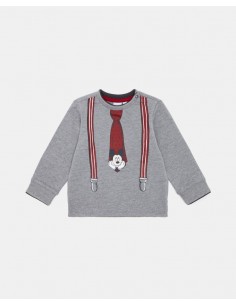 maglia in caldo cotone con...